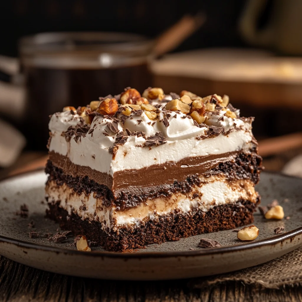 Mississippi Mud Pie Cake 